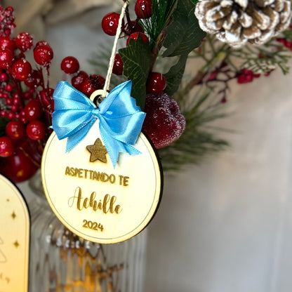 DECORAZIONI ALBERO IN LEGNO