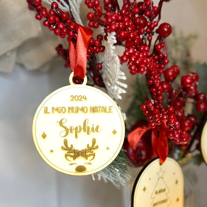 DECORAZIONI ALBERO IN LEGNO