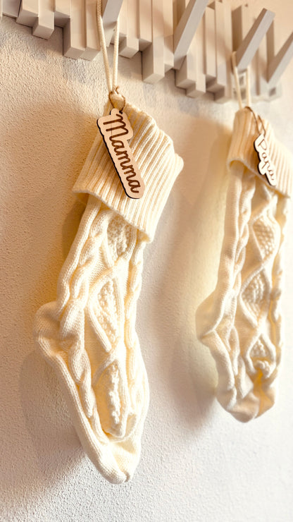 CALZA DELLA BEFANA IN MAGLIA